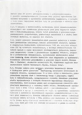 Państwowe Muzeum Archeologiczne w Warszawie. Sprawozdanie z działalności w roku 1989.  Maszynopis...