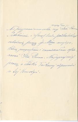 List od J. Matlakowskiej do Erazma Majewskiego (rękopis)  strona 3