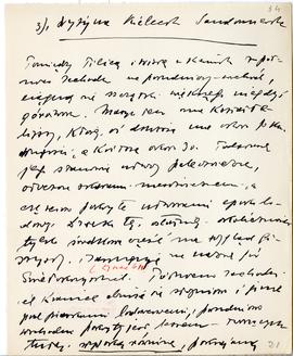 Rękopis dziewięciu wykładów Józefa Żurowskiego pt. "Osadnictwo przedhistoryczne w dorzeczu G...