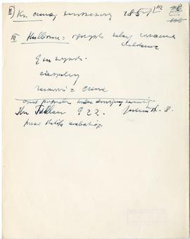 Rękopis dwudziestu ośmiu wykładów Józefa Żurowskiego pt. "Zagadnienie Kopca Krakusa na tle z...