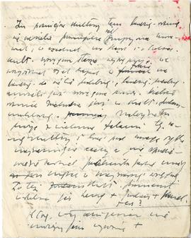 Fragment rękopisu artykułu Józefa Żurowskiego pt. Skarby halsztackiego okresu z doliny Dunajca wr...