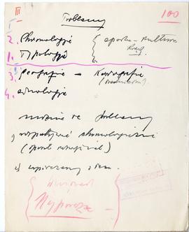 Rękopis wykładów Józefa Żurowskiego z zakresu archeologii przedhistorycznej  strona 197: "[…...