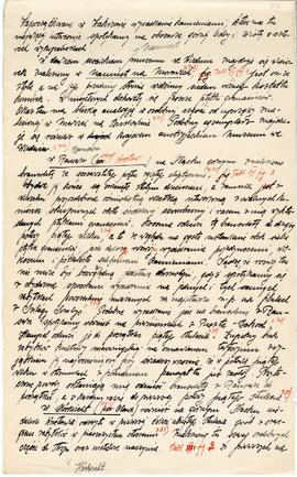 Rękopis pracy doktorskiej Józefa Żurowskiego pt. Wykopalisko z Jakuszowic Małych na tle pokrewnyc...