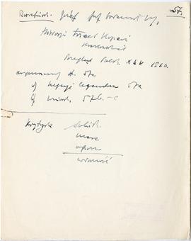 Rękopis dwudziestu ośmiu wykładów Józefa Żurowskiego pt. "Zagadnienie Kopca Krakusa na tle z...