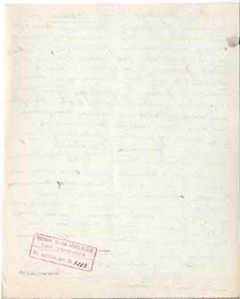 Rękopis wykładów Józefa Żurowskiego z zakresu archeologii przedhistorycznej  strona 114: pieczątk...