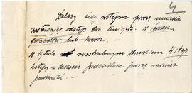 Rękopis pracy doktorskiej Józefa Żurowskiego pt. Wykopalisko z Jakuszowic Małych na tle pokrewnyc...