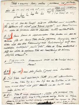 Odręczne notatki Józefa Żurowskiego na temat analogii do zabytków z Jakuszowic Małych  sporządzon...