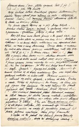 Rękopis pracy doktorskiej Józefa Żurowskiego pt. Wykopalisko z Jakuszowic Małych na tle pokrewnyc...