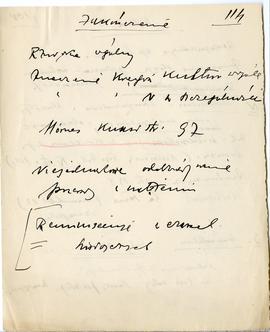 Maszynopis i rękopis trzynastu wykładów Józefa Żurowskiego na temat kultury megalitycznej  strona...