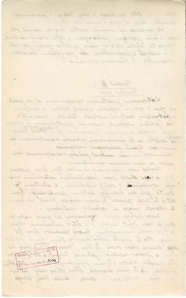 Rękopis pracy doktorskiej Józefa Żurowskiego pt. Wykopalisko z Jakuszowic Małych na tle pokrewnyc...