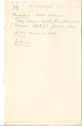 Fragment dziennika Józefa Żurowskiego pt. "Bieżące wiadomości o wykopaliskach" z odręcz...