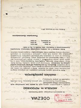 Odręczne notatki Józefa Żurowskiego na temat analogii do zabytków z Jakuszowic Małych  sporządzon...