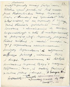 Rękopis dwudziestu ośmiu wykładów Józefa Żurowskiego pt. "Zagadnienie Kopca Krakusa na tle z...