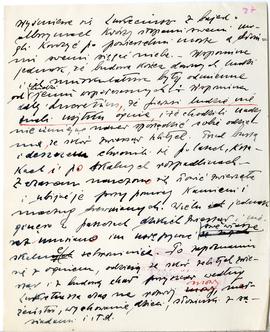 Rękopis wykładów Józefa Żurowskiego z zakresu archeologii przedhistorycznej  strona 49: "[…]...