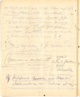 Brulion Józefa Żurowskiego "Żurowski 1918" z notatkami w języku niemieckim z okresu stu...