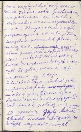 Notes nr 1 z okresu 29.06.1873 r.-24.09.1874 r.  Notatki odręczne Erazma Majewskiego z dn. 17 i 1...