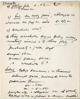 Maszynopis i rękopis trzynastu wykładów Józefa Żurowskiego na temat kultury megalitycznej  strona...