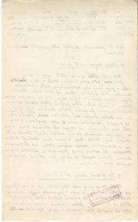 Rękopis pracy doktorskiej Józefa Żurowskiego pt. Wykopalisko z Jakuszowic Małych na tle pokrewnyc...