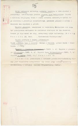 Maszynopis i rękopis trzynastu wykładów Józefa Żurowskiego na temat kultury megalitycznej  strona...