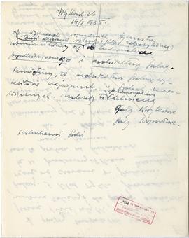 Rękopis sześćdziesięciu ośmiu wykładów Józefa Żurowskiego pt. "Sztuka Podyluwialna" z r...