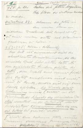 Odręczne notatki Józefa Żurowskiego na temat Gotów i Hunów  strona 2: "Goci"