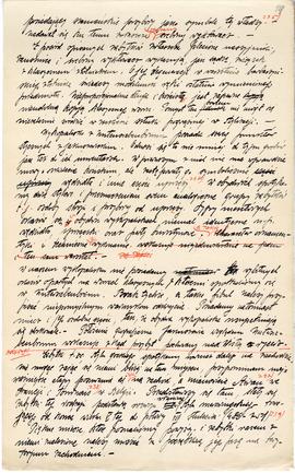 Rękopis pracy doktorskiej Józefa Żurowskiego pt. Wykopalisko z Jakuszowic Małych na tle pokrewnyc...