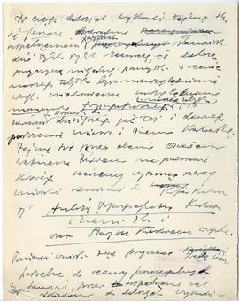 Rękopis dwudziestu ośmiu wykładów Józefa Żurowskiego pt. "Zagadnienie Kopca Krakusa na tle z...