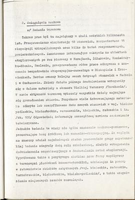 Państwowe Muzeum Archeologiczne w Warszawie. Sprawozdanie z działalności w roku 1983. Mszynopis. ...