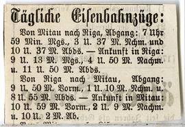 Wycinek prasowy (luzem w kieszonce tylnej okładki notesu nr 7) z niemieckojęzycznej gazety z rozk...