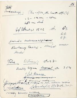 Rękopis dwudziestu ośmiu wykładów Józefa Żurowskiego pt. "Zagadnienie Kopca Krakusa na tle z...