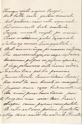 List od Marii Butrymówny do Erazma Majewskiego (rękopis)  strona 5