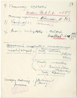 Rękopis sześćdziesięciu ośmiu wykładów Józefa Żurowskiego pt. "Sztuka Podyluwialna" z r...