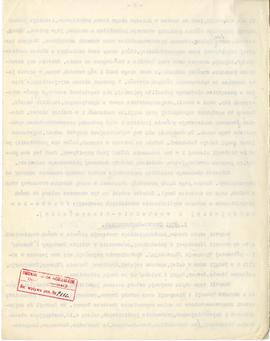 Maszynopis artykułu Józefa Żurowskiego z odręcznymi poprawkami pt. "Sztuka przedhistoryczna ...