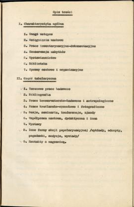 Państwowe Muzeum Archeologiczne w Warszawie. Sprawozdanie z działalności w roku 1981. Mszynopis. ...