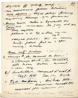 Rękopis wykładów Józefa Żurowskiego z zakresu archeologii przedhistorycznej  strona 35: "[…]...