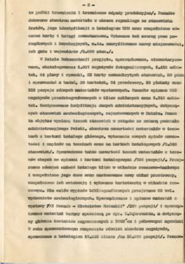 Państwowe Muzeum Archeologiczne w Warszawie. Sprawozdanie z działalności w roku 1980. Mszynopis. ...