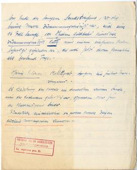 Brulion Józefa Żurowskiego zawierający zbiór luźnych kartek z notatkami w języku polskim i niemie...