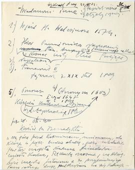 Rękopis dwudziestu ośmiu wykładów Józefa Żurowskiego pt. "Zagadnienie Kopca Krakusa na tle z...