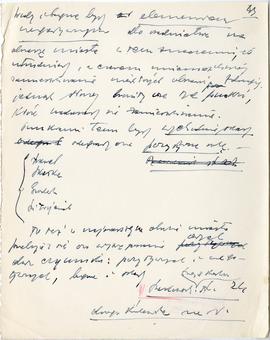 Rękopis dwudziestu ośmiu wykładów Józefa Żurowskiego pt. "Zagadnienie Kopca Krakusa na tle z...