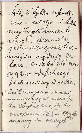 Notes nr 26 z wpisami odręcznymi  Erazma Majewskiego z okresu od 21.07.1886 r. - 05.12.1886 r. st...
