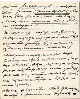 Rękopis dziewięciu wykładów Józefa Żurowskiego pt. "Osadnictwo przedhistoryczne w dorzeczu G...