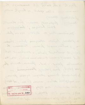 Maszynopis i rękopis trzynastu wykładów Józefa Żurowskiego na temat kultury megalitycznej  strona...