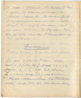 Brulion Józefa Żurowskiego z notatkami w języku niemieckim z okresu studiów w Wiedniu  strona 17