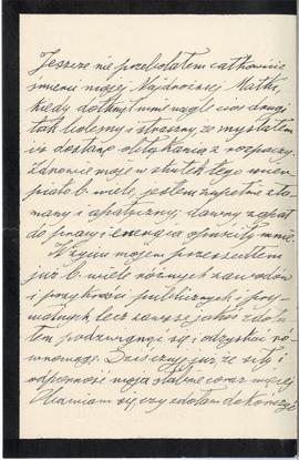 List od Włodzimierza Demetrykiewicza do Erazma Majewskiego (rękopis)  strona 2