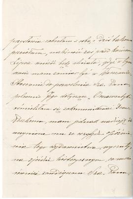 List od J. Matlakowskiej do Erazma Majewskiego (rękopis)  strona 2