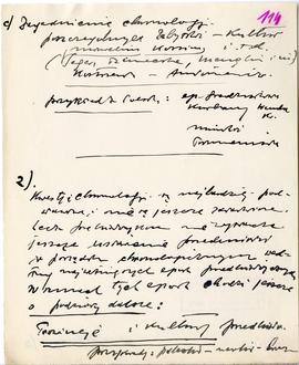 Rękopis wykładów Józefa Żurowskiego z zakresu archeologii przedhistorycznej  strona 227: "[…...