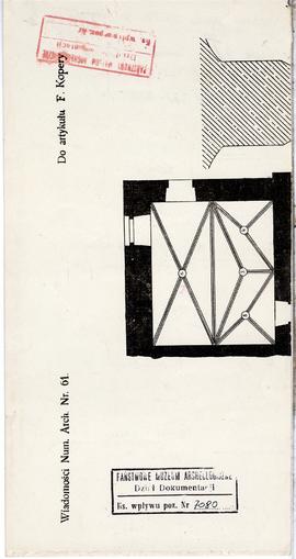 Odręczne notatki Józefa Żurowskiego na temat analogii do zabytków z Jakuszowic Małych  sporządzon...