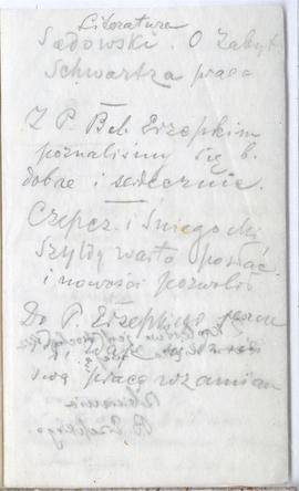 Notes nr 43 z z wpisami odręcznymi  Erazma Majewskiego z okresu od 18.05.1893 r.-26.05.1893 r.  s...