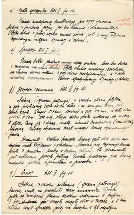 Rękopis pracy doktorskiej Józefa Żurowskiego pt. Wykopalisko z Jakuszowic Małych na tle pokrewnyc...