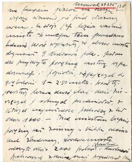 Rękopis trzech wykładów Józefa Żurowskiego pt. "Okres Wikingów w Skandynawji" z roku ak...